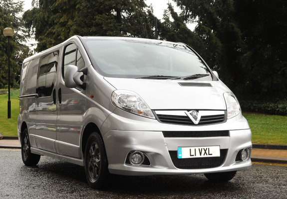 Illustrative silver 2012 Vauxhall Vivaro Sportive van